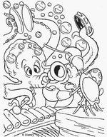 coloring page Ariel, The Little Mermaid